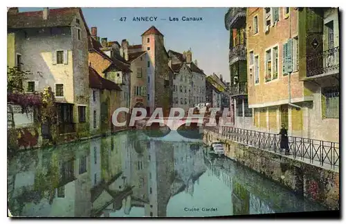 Cartes postales Annecy Les Canaux