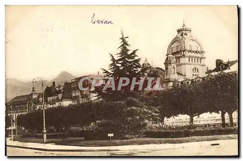 Cartes postales Evian les Bains Etablissement Thermal