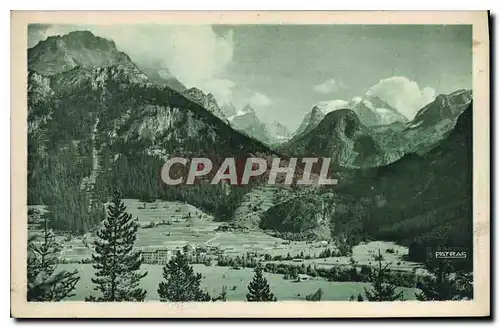 Cartes postales Pralognan la Vanoise Savoie Vue generale La Grande Casse