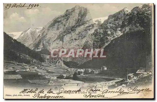 Cartes postales Pralognan et le Grand Marchet