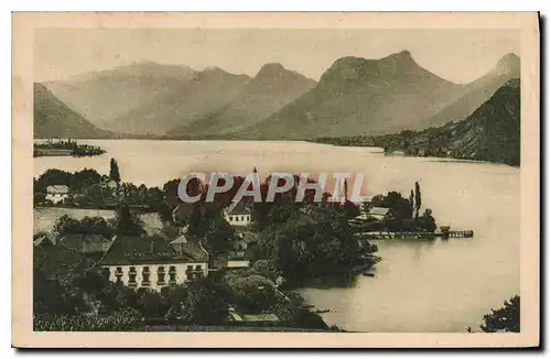 Ansichtskarte AK Lac d' Annecy Le Petit Lac Les Bauges