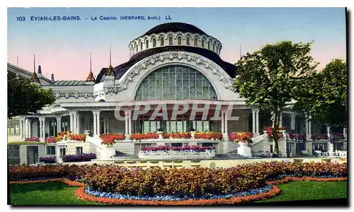 Cartes postales Evian les Bains Le Casino