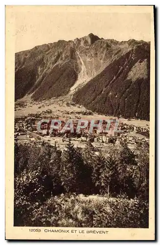 Cartes postales Chamonix et le Brevent