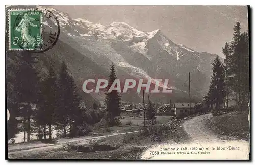 Cartes postales Chamonix et le Mont Blanc