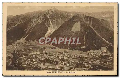 Cartes postales Chamonix et le Brevent