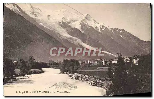 Cartes postales Chamonix et le Mont Blanc