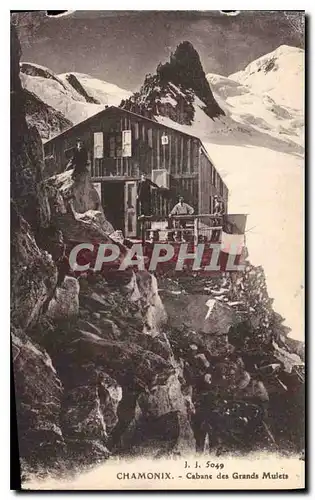 Cartes postales Chamonix Cabane des Gtands Mulets