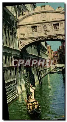 Cartes postales Venezia Le Pont des Sospiri