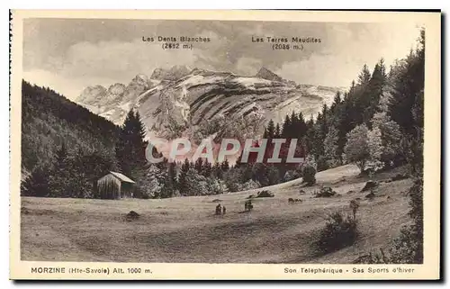 Cartes postales Morzine Hte Savoie Son telepherique Ses Sports d'hiver