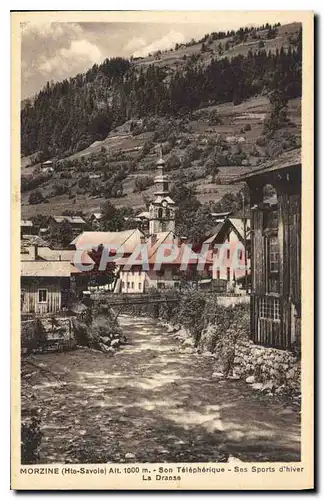 Cartes postales Morzine Hte Savoie Son telepherique Ses Sports d'hiver la Dranse