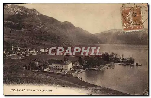 Cartes postales Talloires vue generale