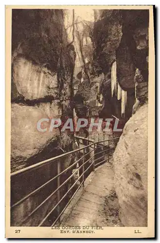 Ansichtskarte AK Les Gorges du Fier Env d'Annecy