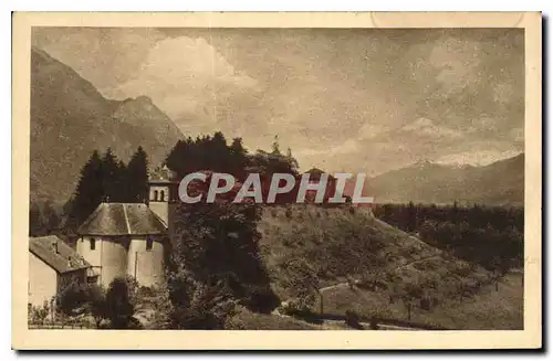 Cartes postales La Savoie Pittoresque Chamousset L'Eglise et le Chateau