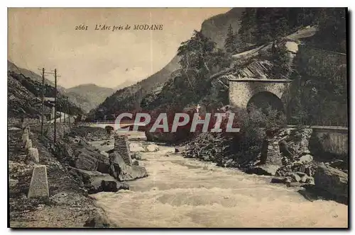 Cartes postales l'Arc pres de Modane