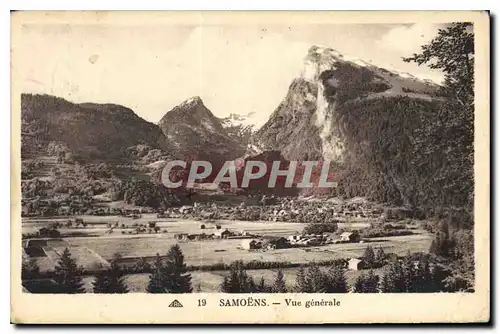 Cartes postales Samoens Vue generale