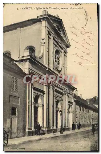 Ansichtskarte AK Annecy Eglise de la Visitation