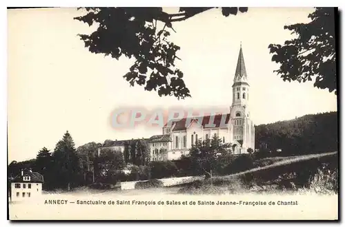 Ansichtskarte AK Annecy Sanctuaire de Saint Francois de Sales et de Sainte Jeanne Francoise de Chantal