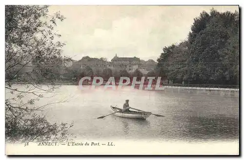 Cartes postales Annecy L'Entree du Port