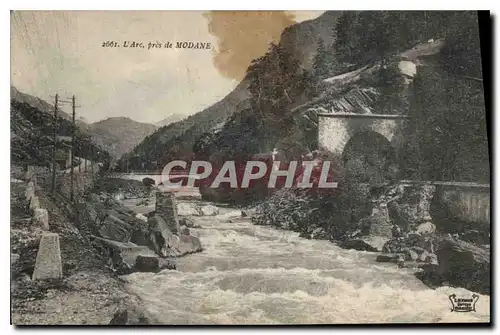 Cartes postales L'Arc pres de Modane