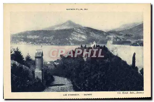 Cartes postales Lac d'Annecy Duingt