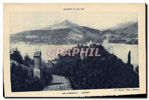 Cartes postales Lac d'Annecy Duingt