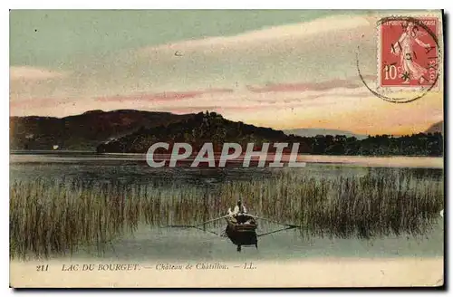 Cartes postales Lac du Bourget Chateau de Chatillon