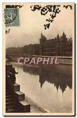 Ansichtskarte AK Paris en Flanant Le Palais de Justice