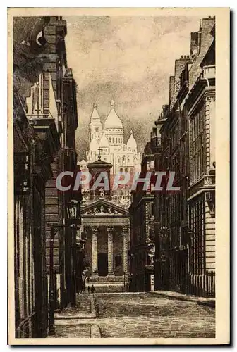 Cartes postales Paris en Flanant Le Sacre Coeur