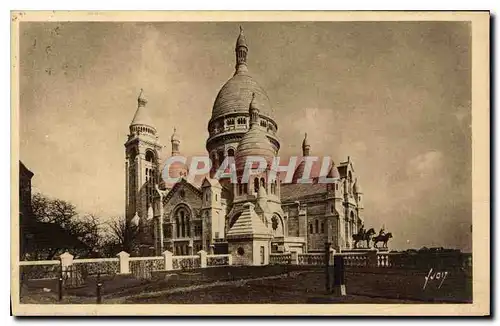 Ansichtskarte AK Paris en Flanant Ensemble de la Basilique du Sacre Coeur