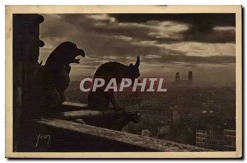 Ansichtskarte AK Paris en Flanant Notre Dame de Paris Detail de la facade