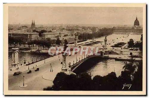 Ansichtskarte AK Paris en Flanant Le Pont Alexandre III et l'Esplanade des Invalides