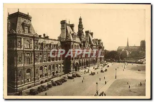 Ansichtskarte AK Paris en Flanant L'Hotel de Ville