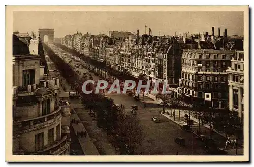 Ansichtskarte AK Paris en Flanant Avenue des Champs Elysees