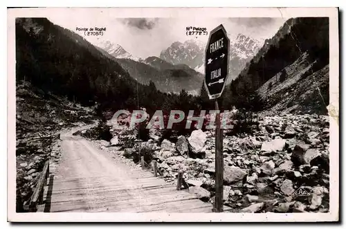 Ansichtskarte AK St Martin Vesubie Frontiere Franco Italienne Route du Boreon