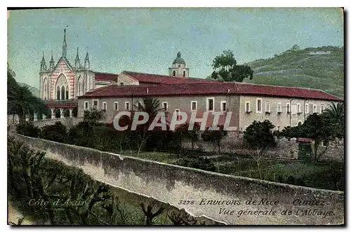 Ansichtskarte AK Cote d'Azur Environs de Nice Cimiez Vue generalede l'Abbaye