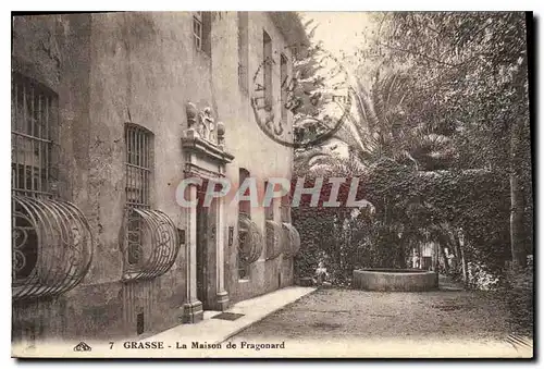 Cartes postales Grasse La Maison de Fragonard