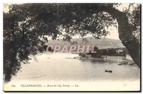 Cartes postales Villefranche Route du Cap Ferrat