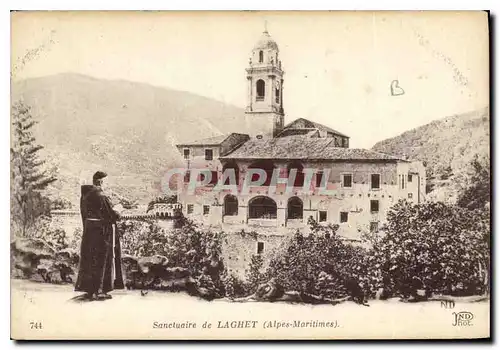 Cartes postales Sanctuaire de Laghet Alpes Maritimes