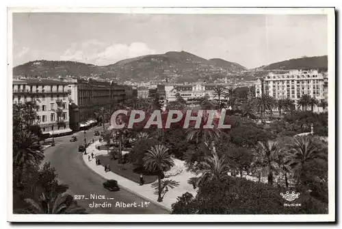 Cartes postales Nice Jardin Albert 1er