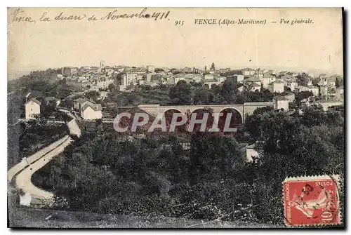 Cartes postales Vence Alpes Maritimes Vue generale