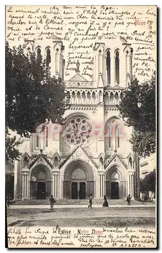 Cartes postales Nice Eglise Notre Dame