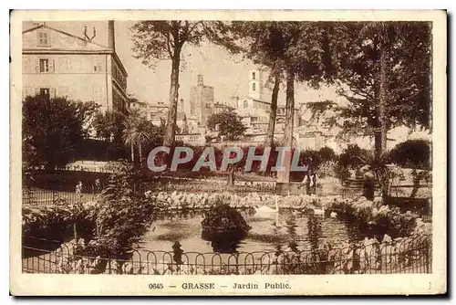 Cartes postales Grasse Jardin Public