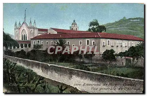 Ansichtskarte AK Cote d'Azur Environs de Nice Cimiez Vue generalede l'Abbaye