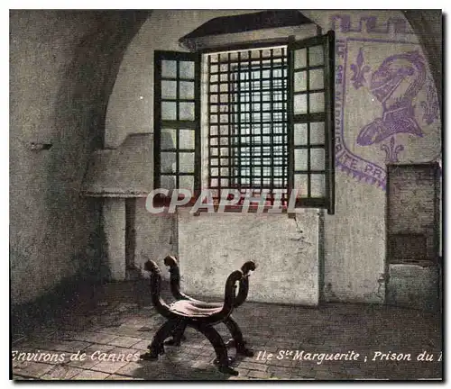 Cartes postales Environs de Cannes Ile Ste Marguerite Prison du masque de fer