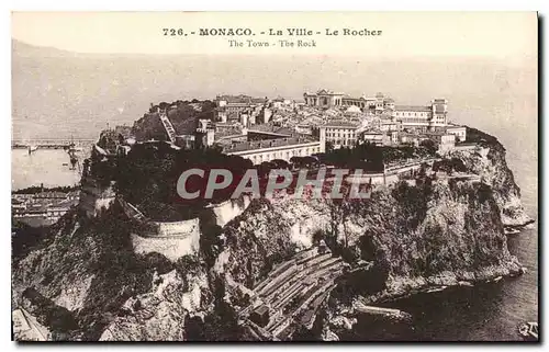 Cartes postales Monaco La Ville Le Rocher