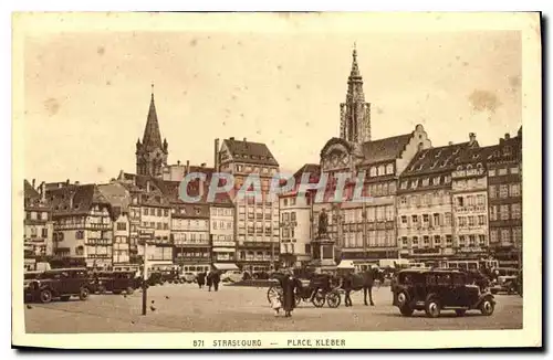 Cartes postales Strassbourg Place Kleber