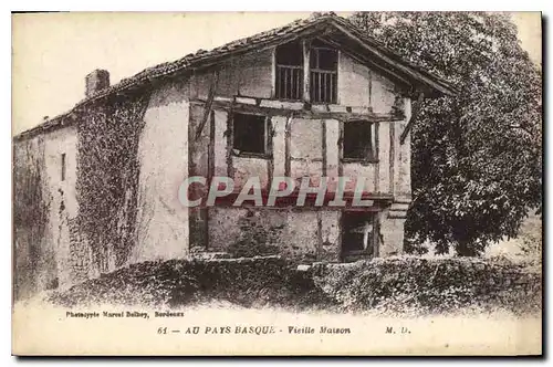 Ansichtskarte AK Au Pays Basque Vieille Maison