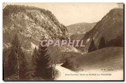 Ansichtskarte AK Jura Touriste Vallee de Morez aux Rousses