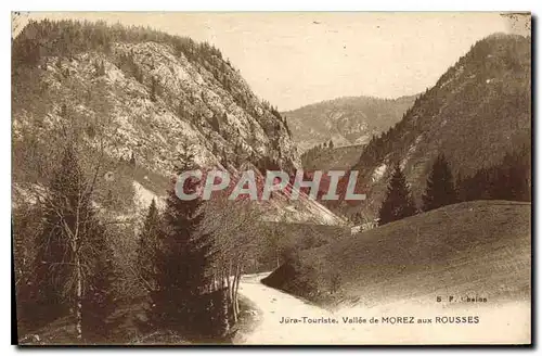Cartes postales Jura Touriste Vallee de Morez aux Rousses