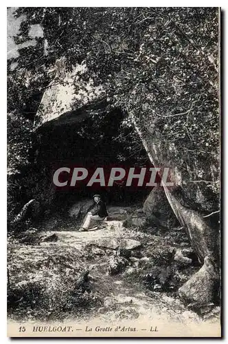 Cartes postales Huelgoat La Grotte d'Artus